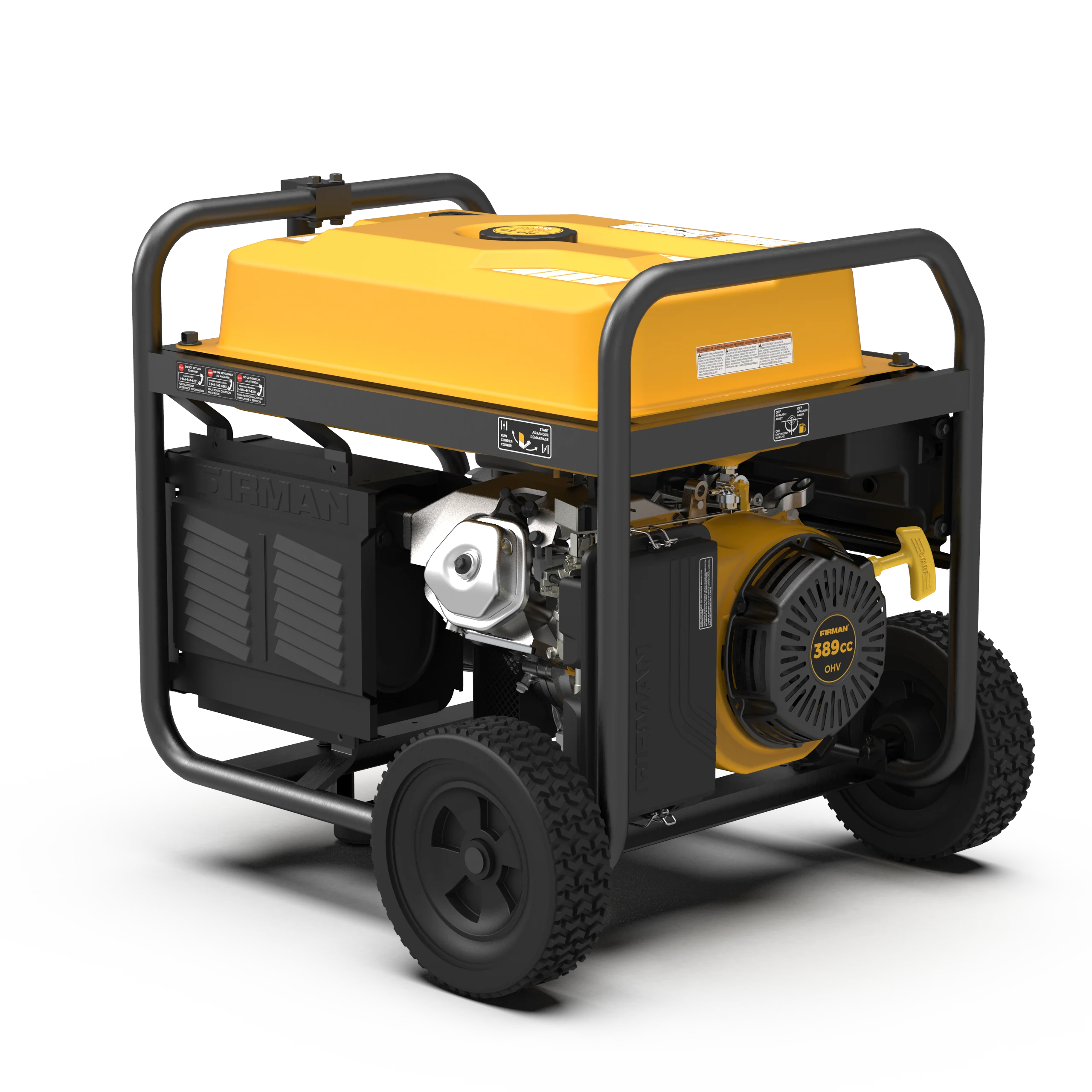 Gas Portable Generator 7125W Remote Start 120/240V