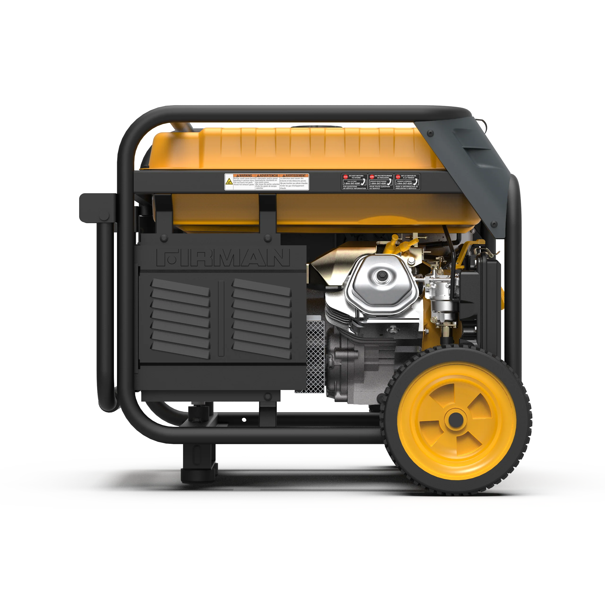 Dual Fuel Portable Generator 5700W Recoil Start 120/240V