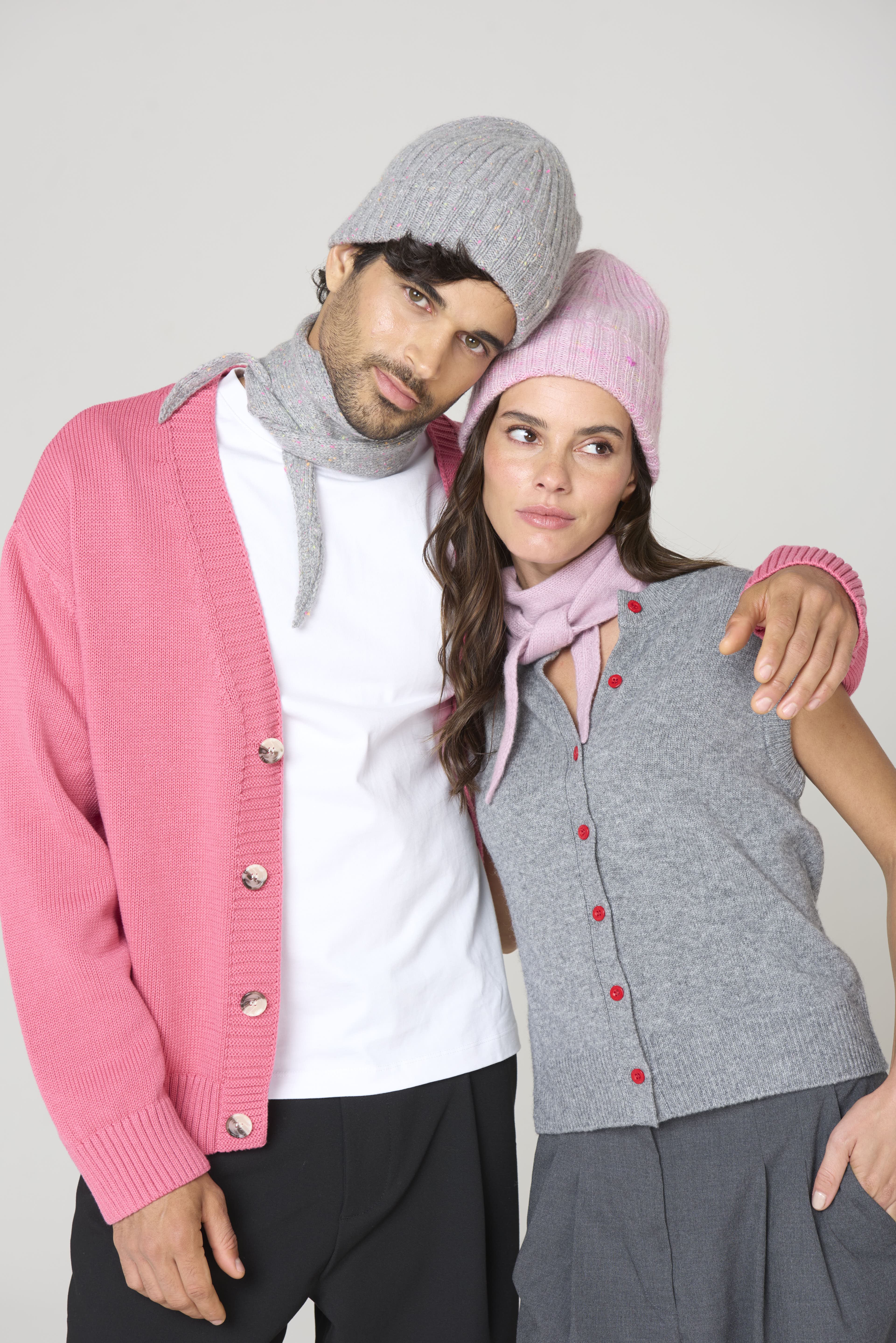 The Rib Beanie – Pink Prism