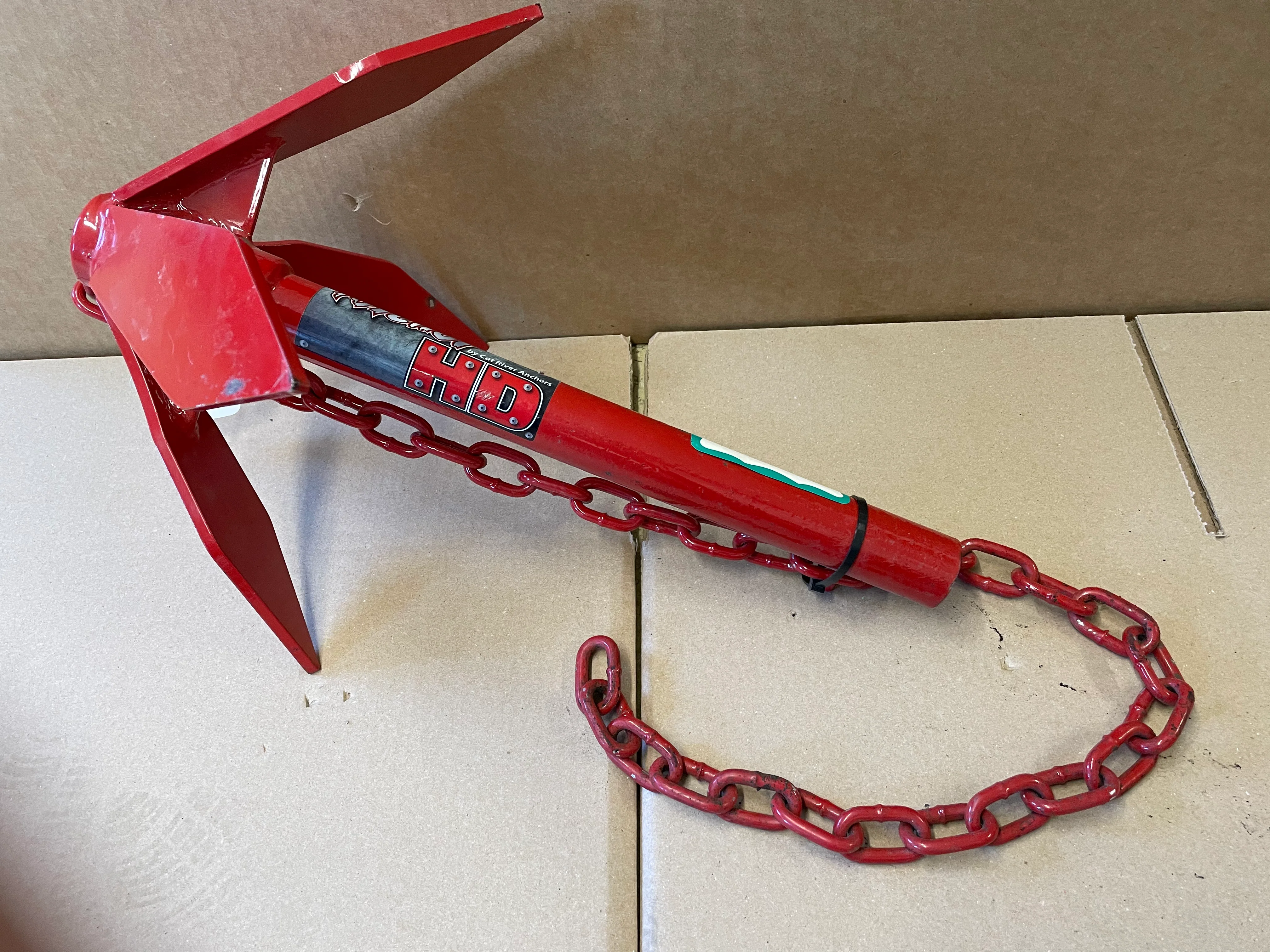 Cat River Anchors - Show Display Model Colors