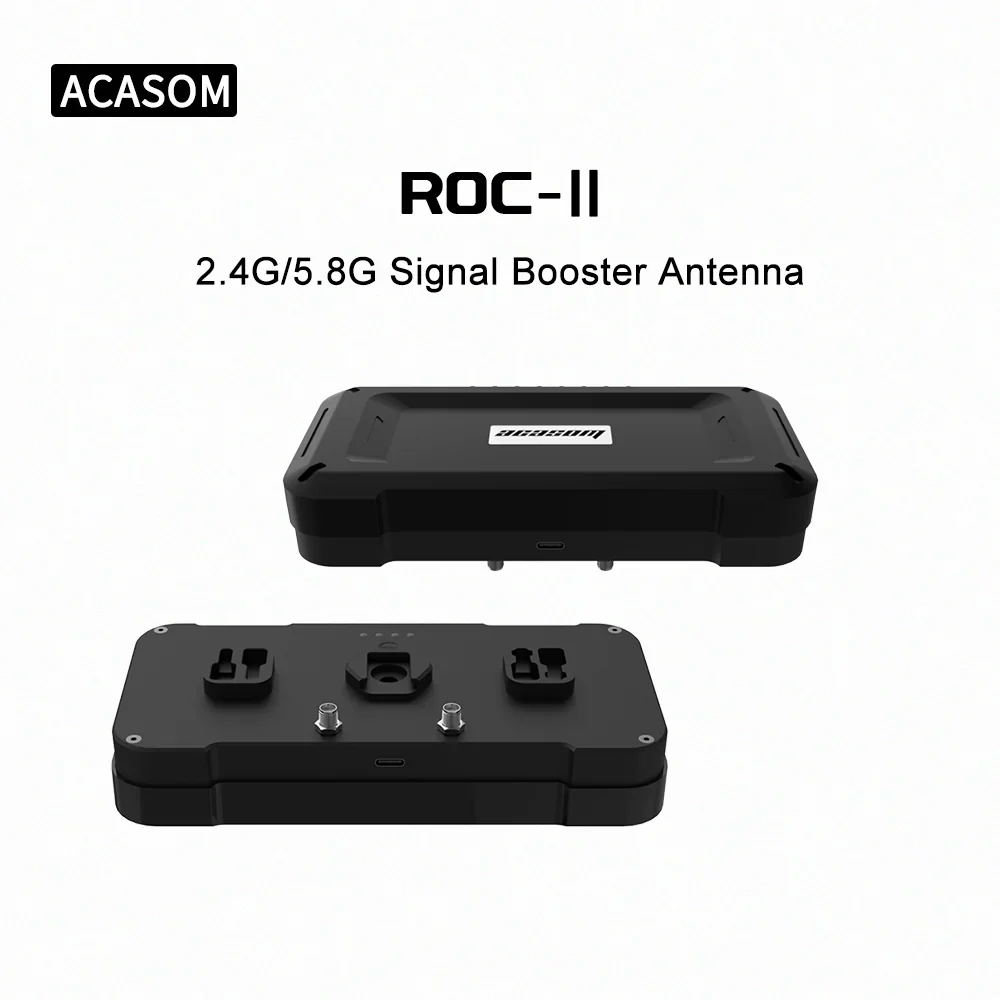 ACASOM ROC2 Drone WIFI 5W 2.4G/5.8G Dual-Band Signal Booster Antenna Range Extender