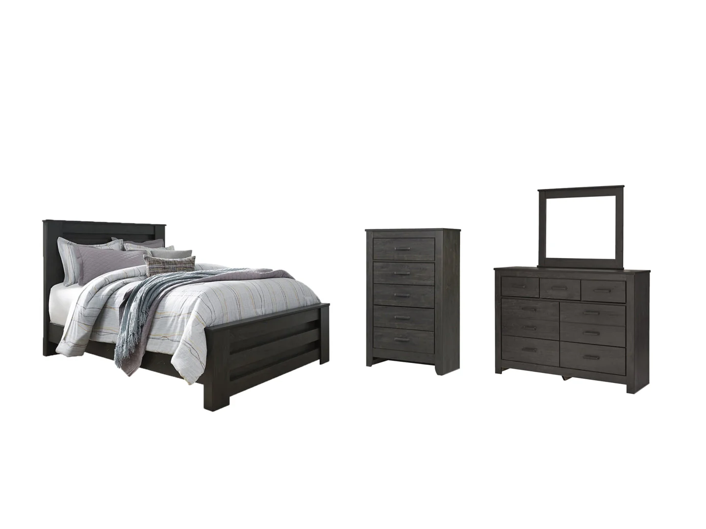 Brinxton Grey Panel Bedroom Set