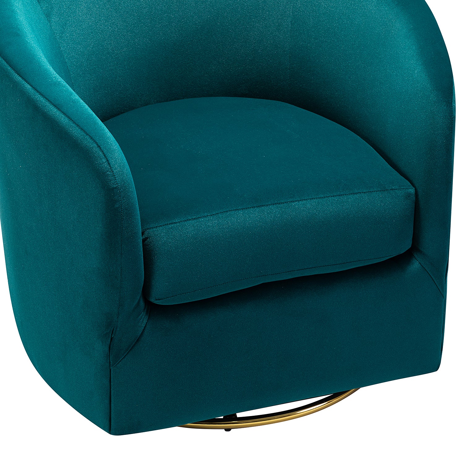 Amarante Swivel Chair in Teal