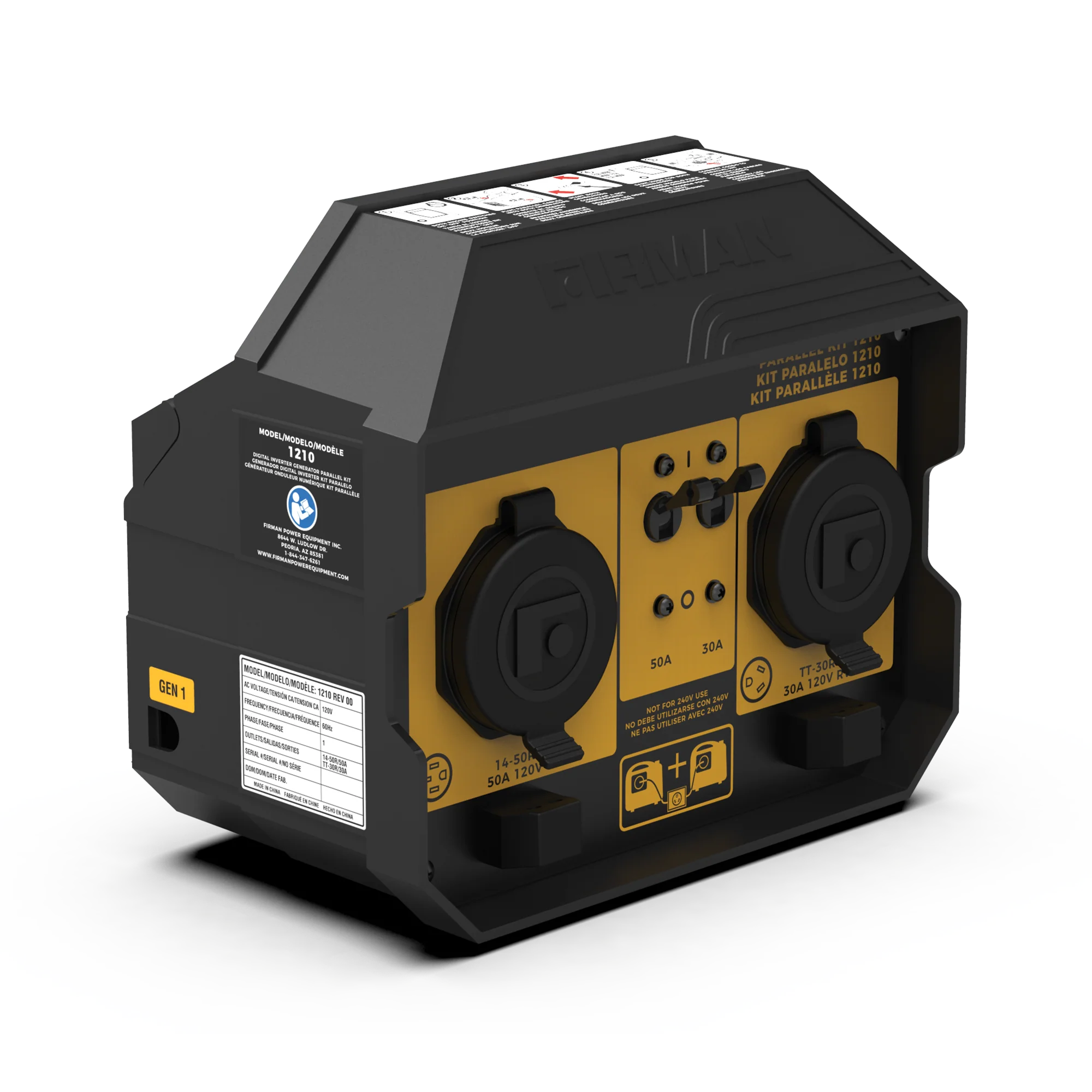 50A PORTABLE GENERATOR PARALLEL KIT