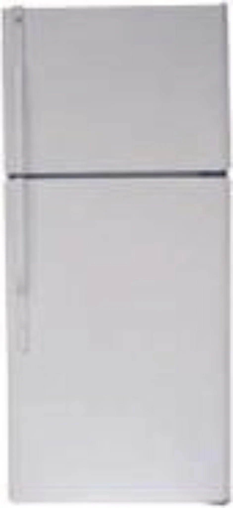 GE GTG18FBWW 220 Volt Top Mount Refrigerator