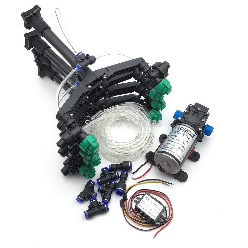 Drone Spray System -  Y Spray Extend the High-pressure nozzle  5L 8L Brushed Water Pump Pipe for DIY Agricultural Drone