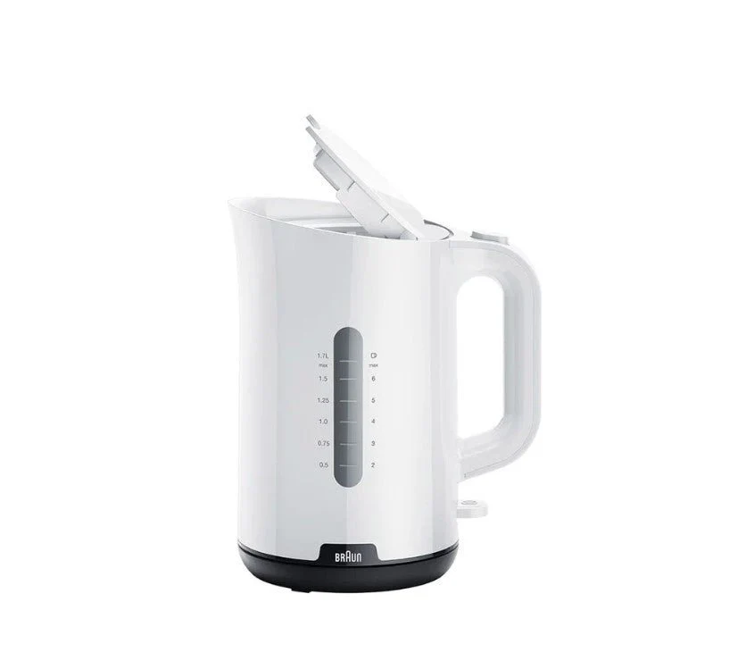 Braun WK1100 WHITE Hot water kettle 1.7 liter 2200 watts 220 v 240 volts 50 hz