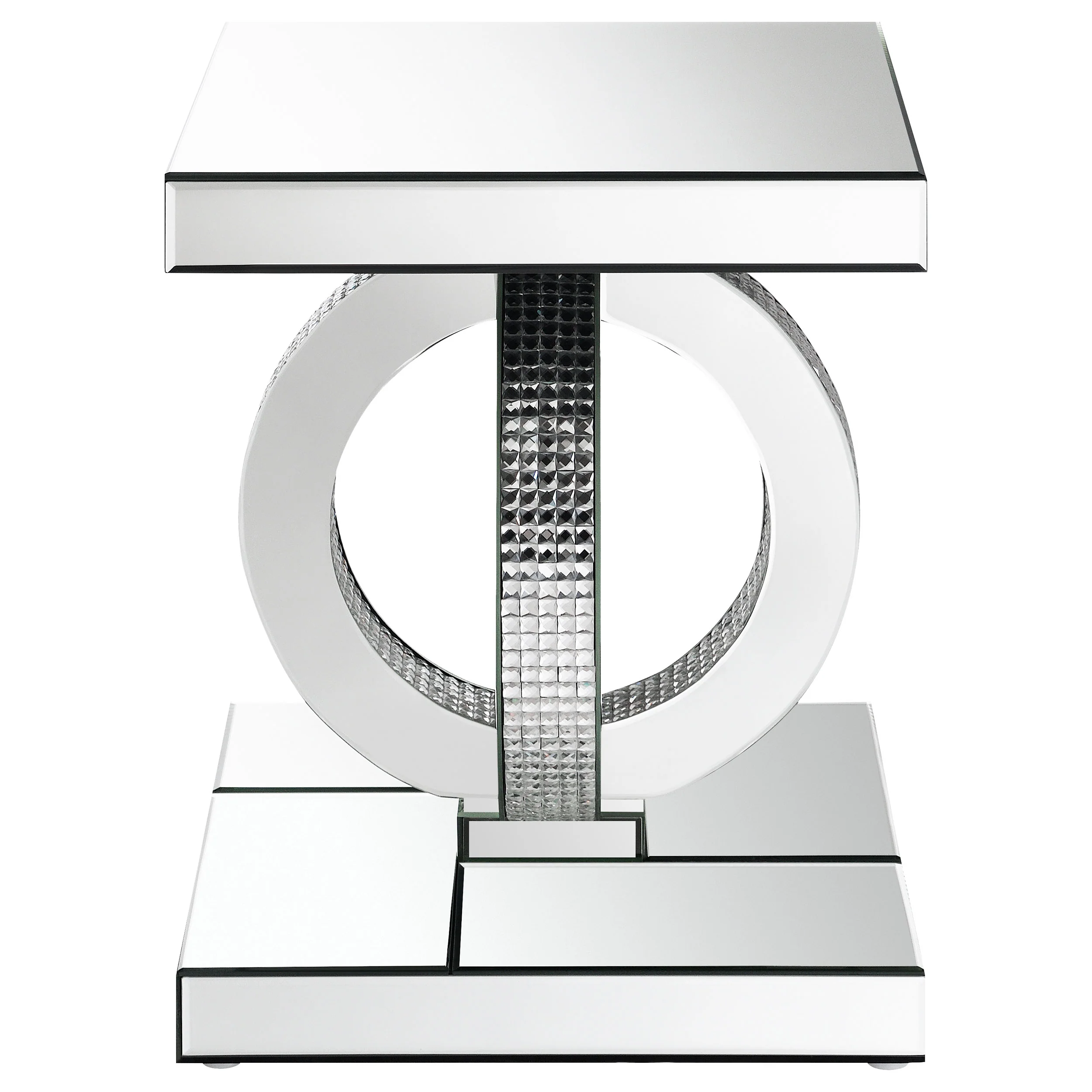 Breena Mirrored Coffee and End Table Set