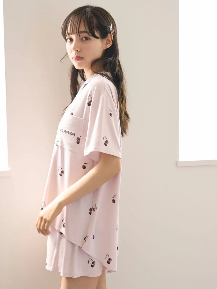 Cool Rayon Cherry Shirt