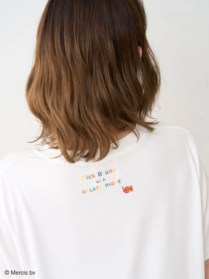 【Dick Bruna】[Cool to the Touch] One-Point T-Shirt
