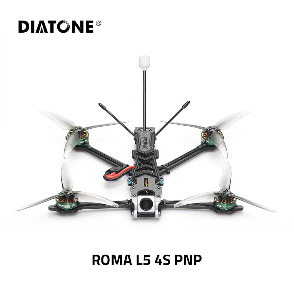 DIATONE Roma L5 - 4S/6S Freestyle Long Range PNP with Camera Mamba F4 and F7 AIO Toka Motor High Drone HQ Props without Receiver