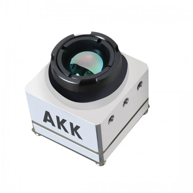 AKK Analog CVBS Thermal Camera For Drone - 256x192 10mm lens FOV 18*13° -30°C to 70°C  white hot image display at ≤25Hz