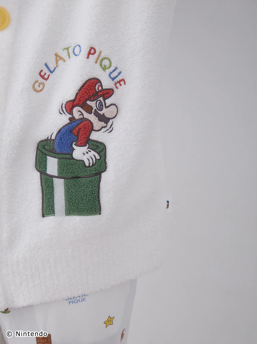 SUPER MARIO™️ UNISEX Baby Moco Jacquard Shawl Cardigan