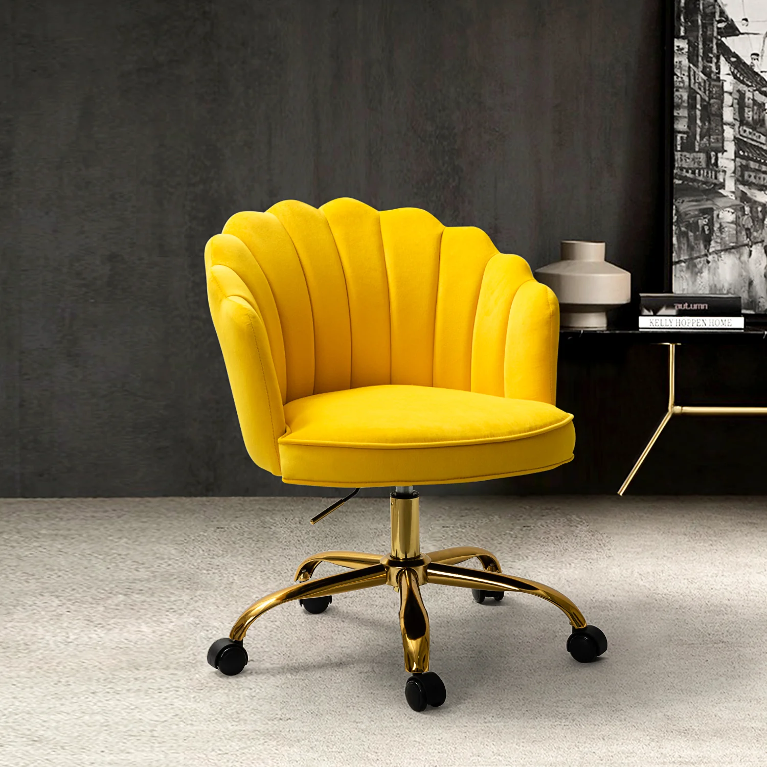 Belanda Task Chair in Yellow