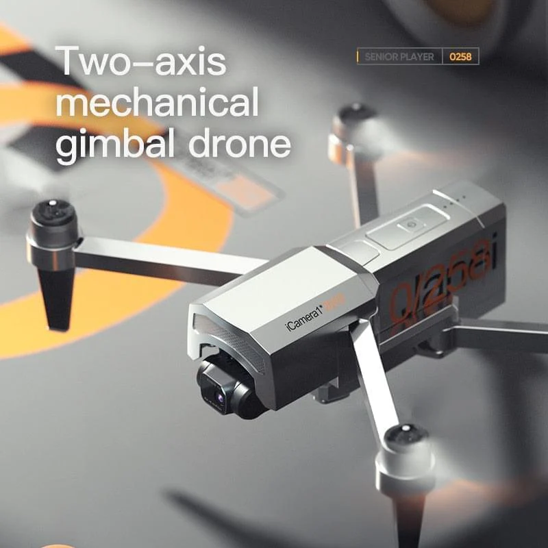 2023 New GPS Drone 4K HD Camera gps 5G Wifi Anti-Shake 2-Axis Gimabal Dron Brushless Motor 5KM RC Quadcopter Toy Gifts Professional Camera Drone