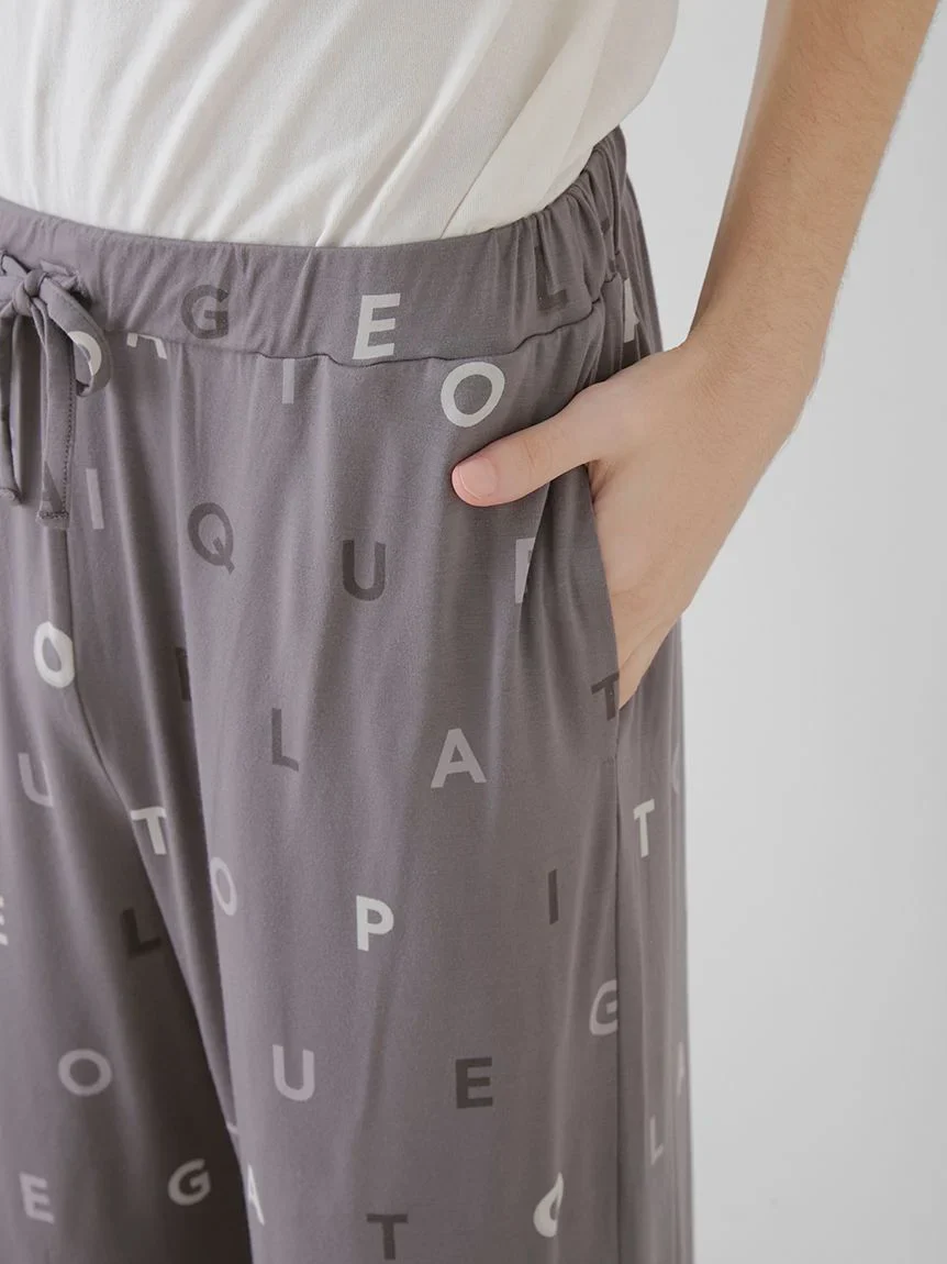 Rayon Logo Motif Men's Lounge Pants