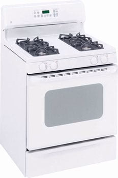 GE Gas Range 220 volts JGBP35GXMWW 220v 220 volt Gas Range