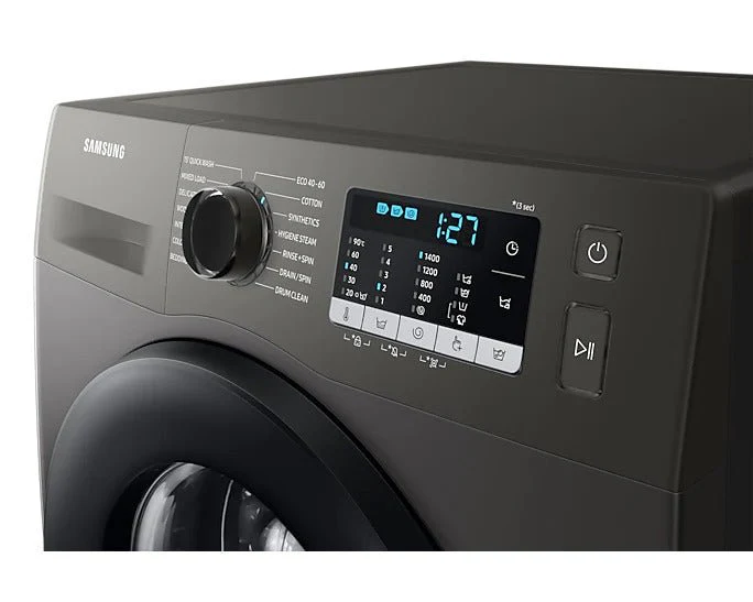 Samsung WW90TA046AX 220 volt Washer Silver 50 hz Silver Front Load 220v 240 volts 50hz