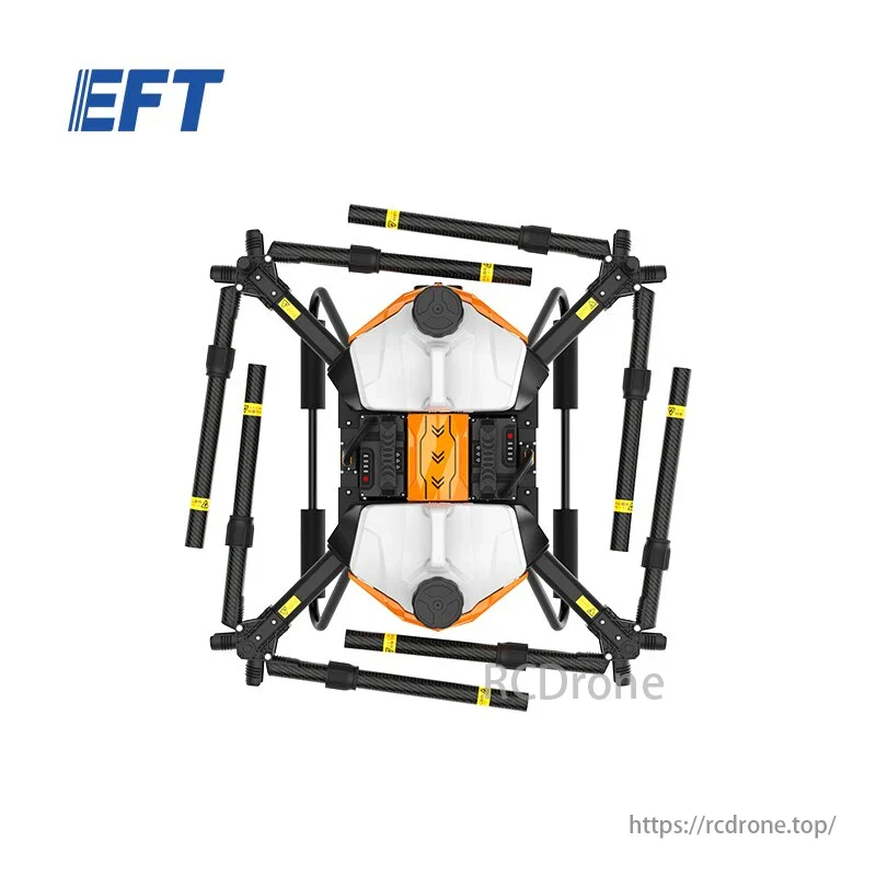 EFT G20 22L Agriculture Drone - G20 V2.0 4 Axis / 8 Axis  22L/20L 20KG Water Tank Compatible with Hobbywing X8 Motor JIYI K++ FC Dual Quick Release Battery