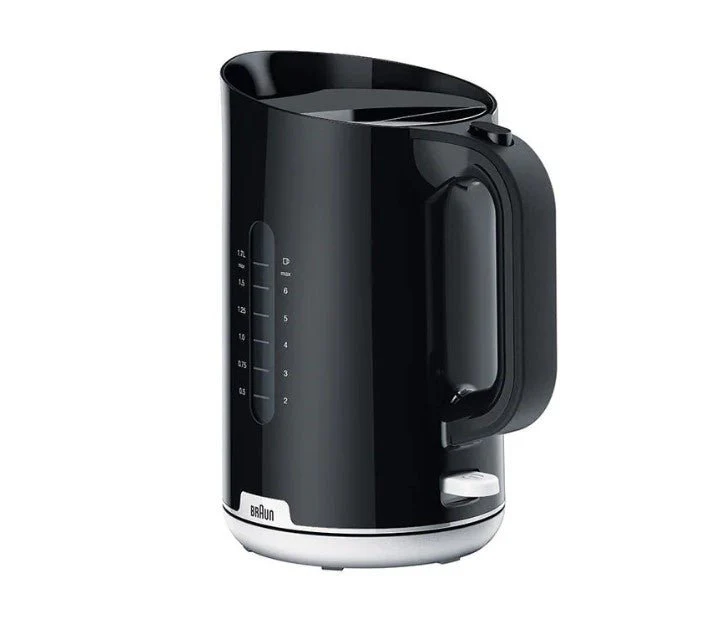 Braun WK1100  BLACK  Hot water Kettle 1.7 liter 2200 watts 220 v 240 volts 50 hz