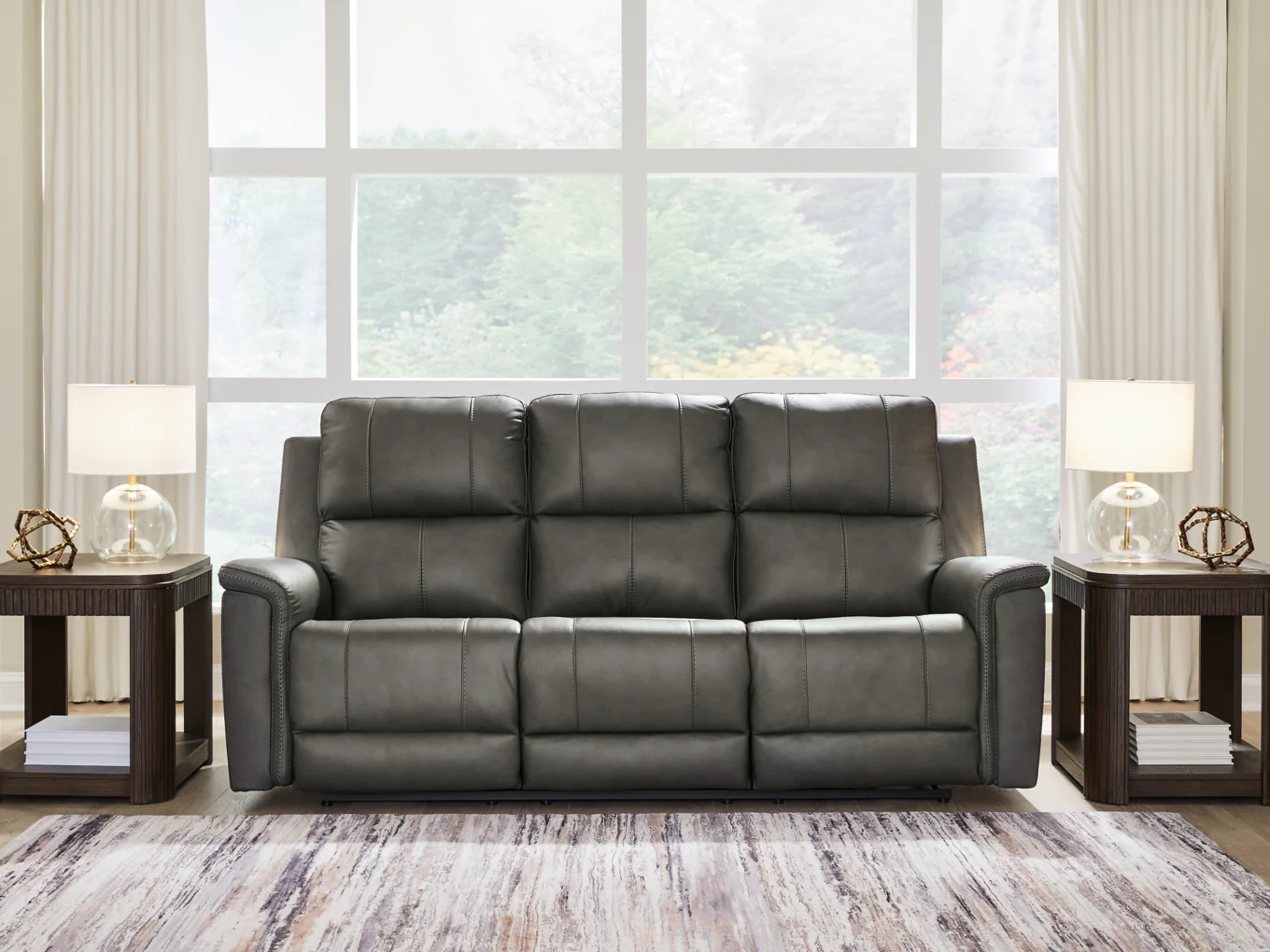 Beryton PWR REC Sofa with ADJ Headrest