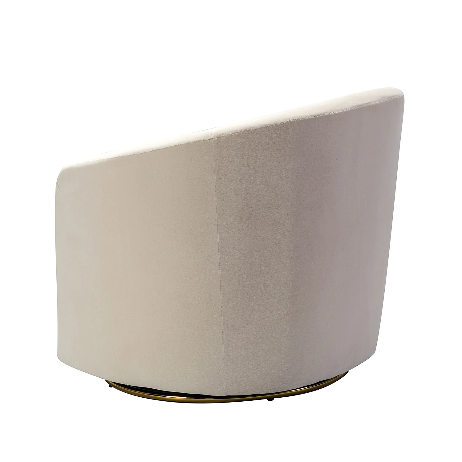 Amarante Swivel Chair in Tan