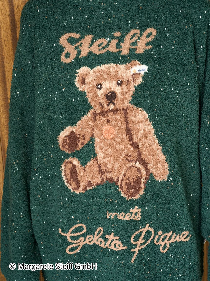 [Steiff] Powder 55PB Jacquard Pullover