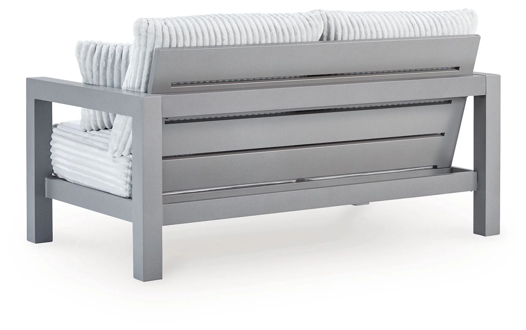 Hurley Park - Loveseat With Cushion - Gray