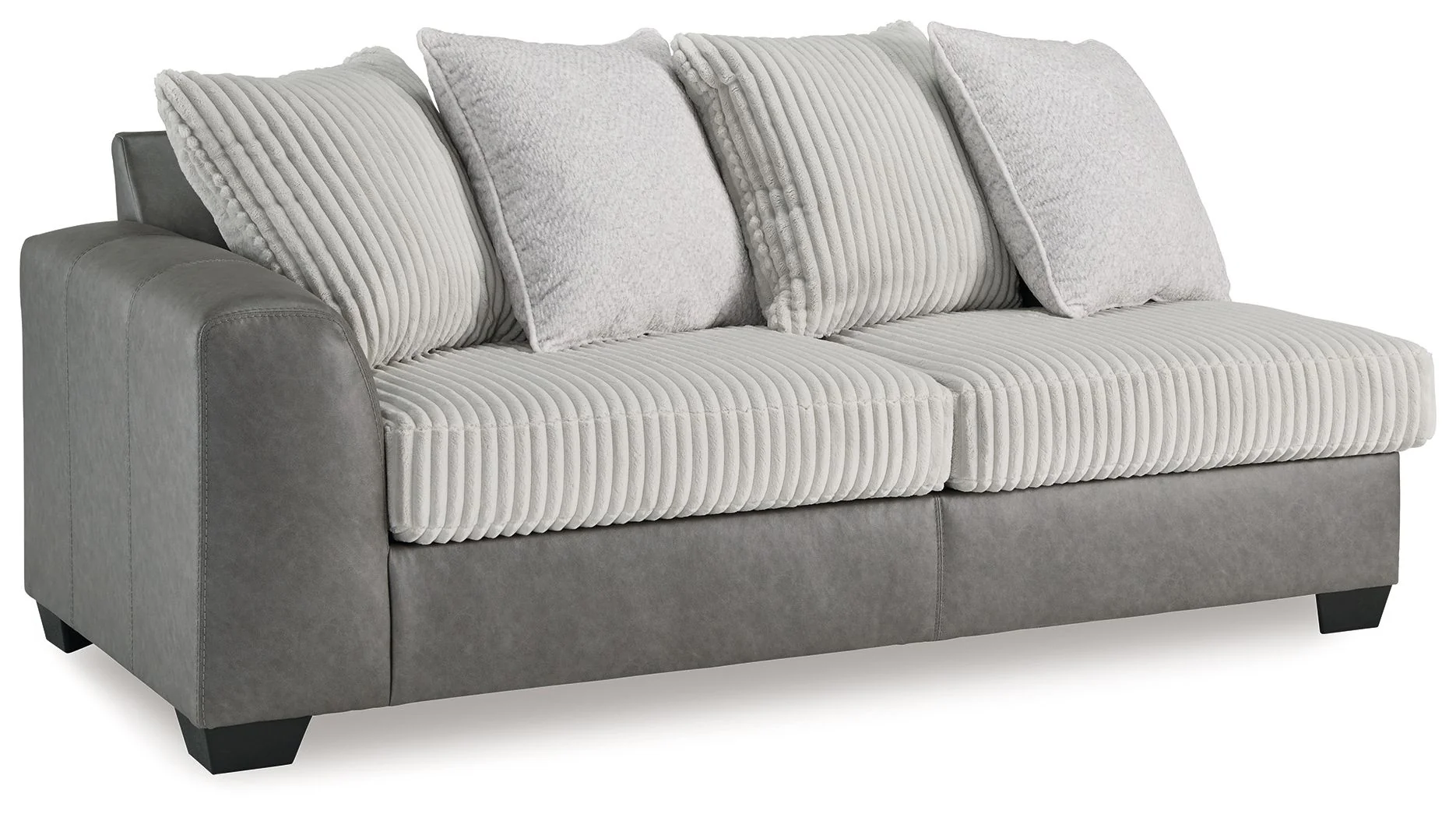 Clairette Court - Laf Sofa - Alloy