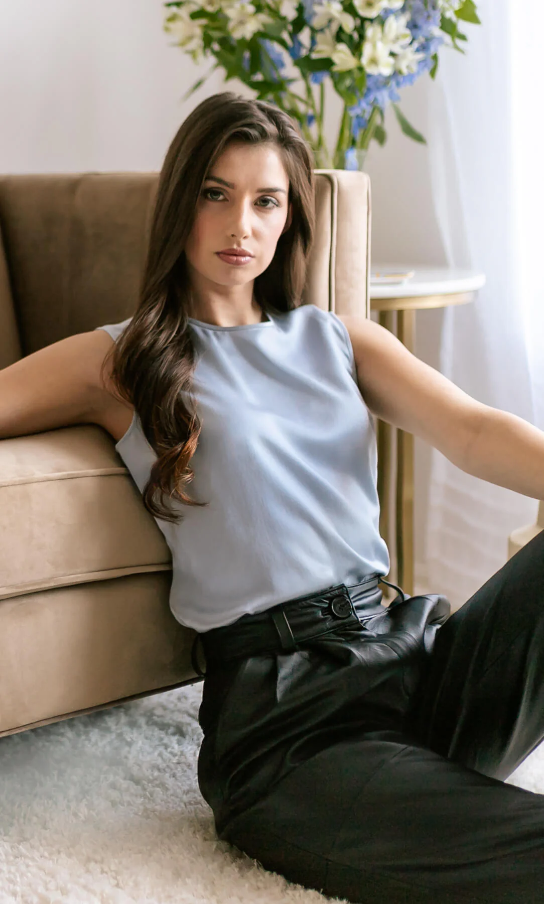 Giada Silk Shell Tank