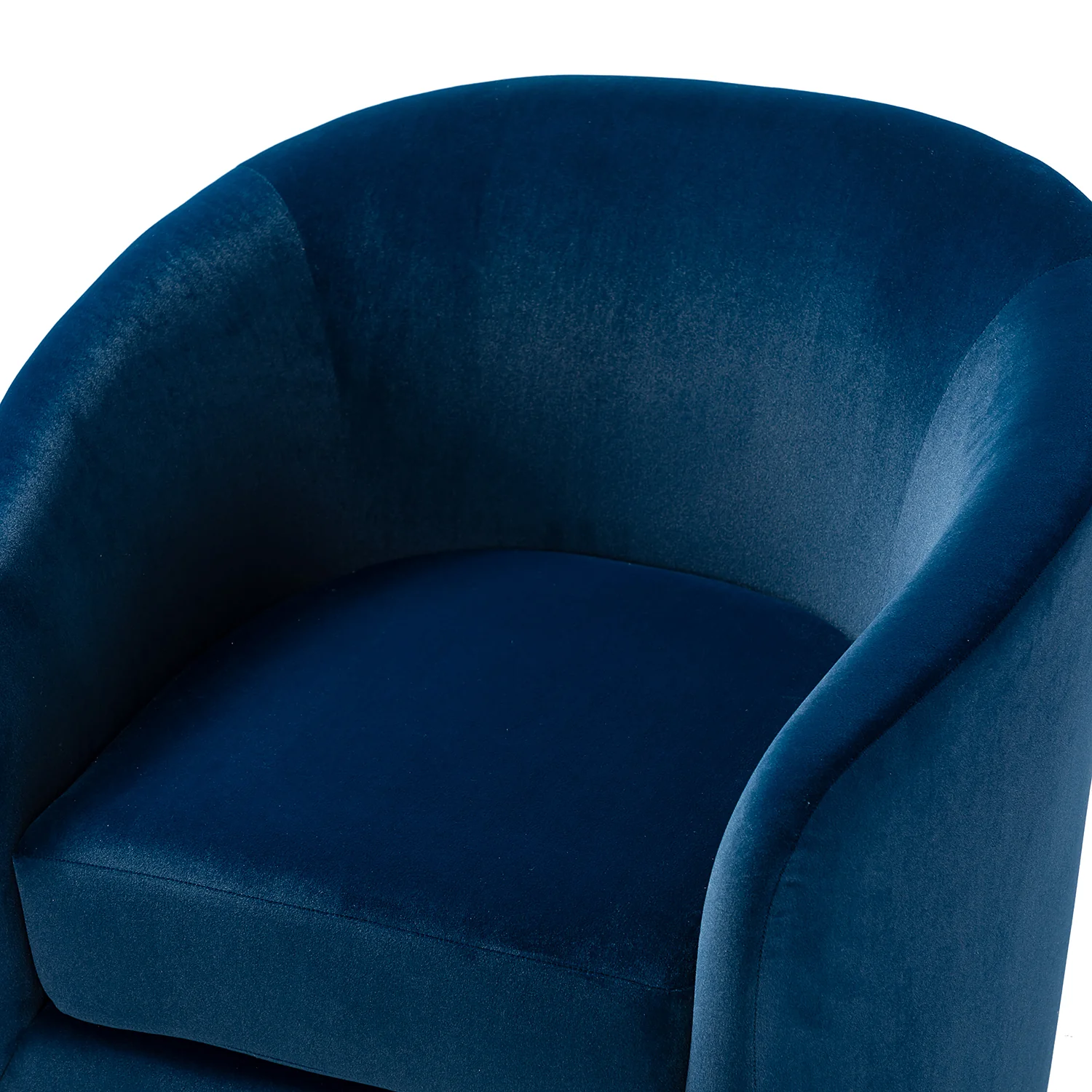 Amarante Swivel Chair in Navy