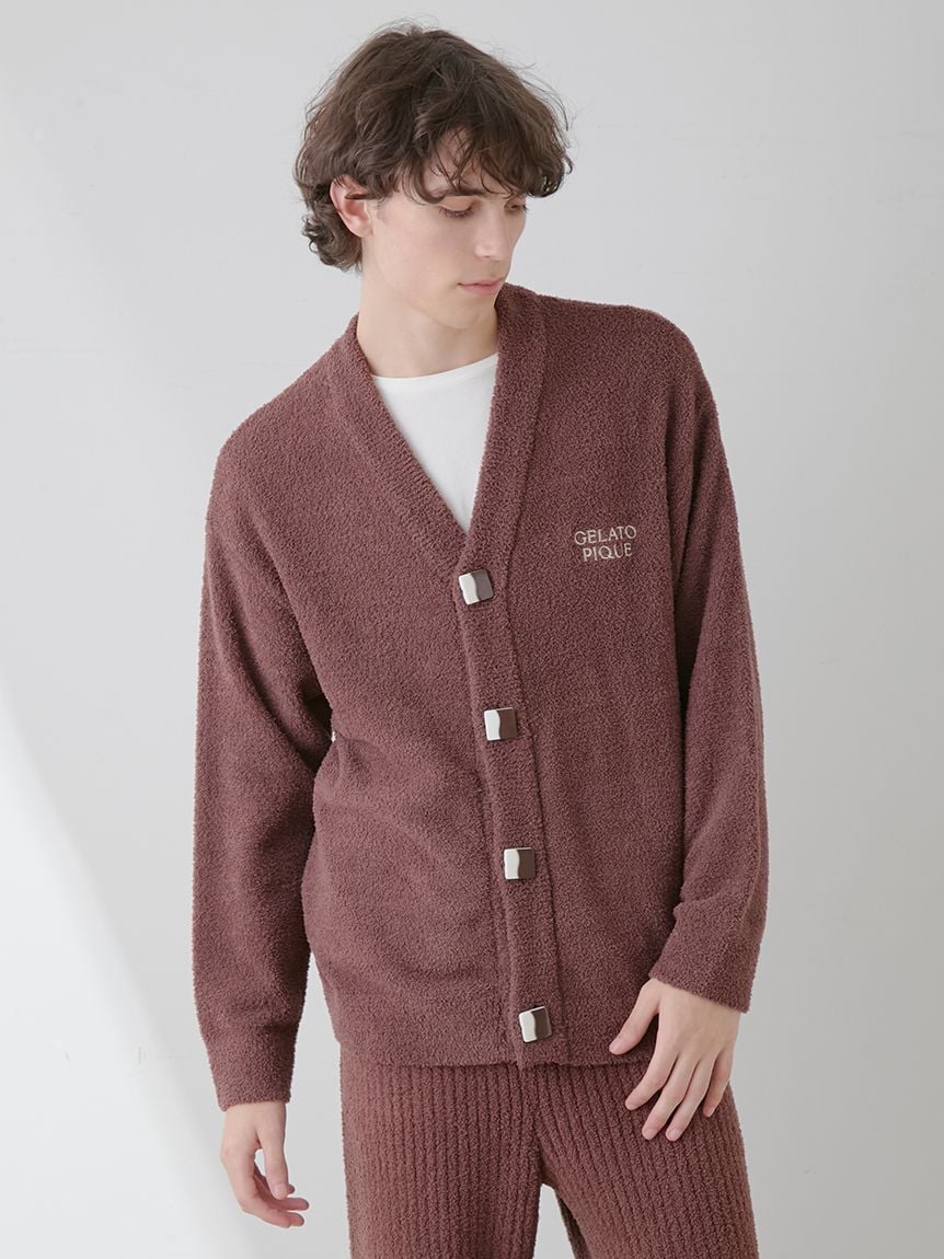 [MENS]Baby Moco Chocolate Button up Cardigan
