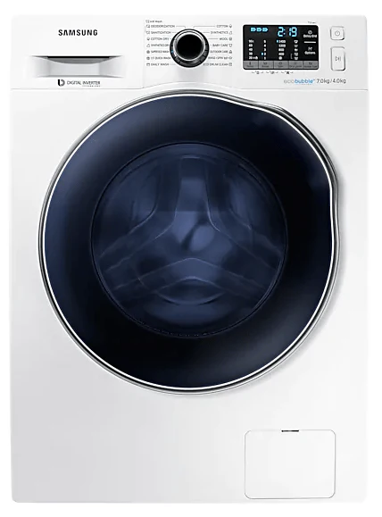 Samsung WD70J5A10AW 220 volt Washer Dryer Combo 7 KG  Front Load 220v 240 Volt 50 Hz
