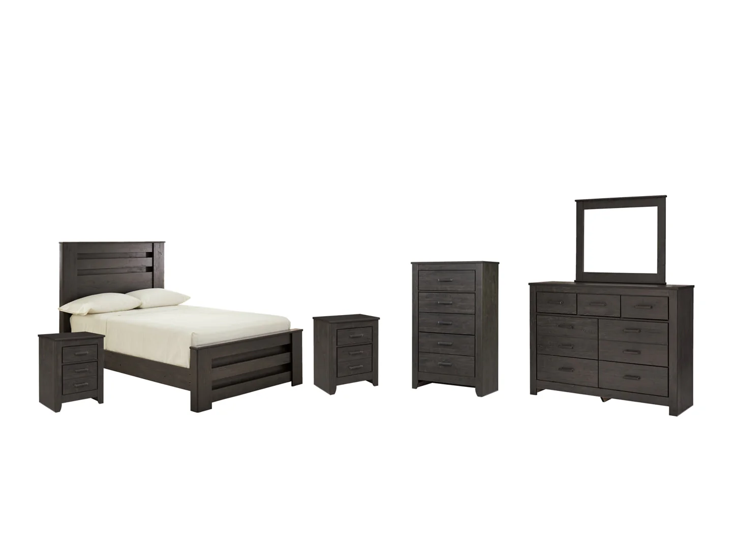Brinxton Grey Panel Bedroom Set