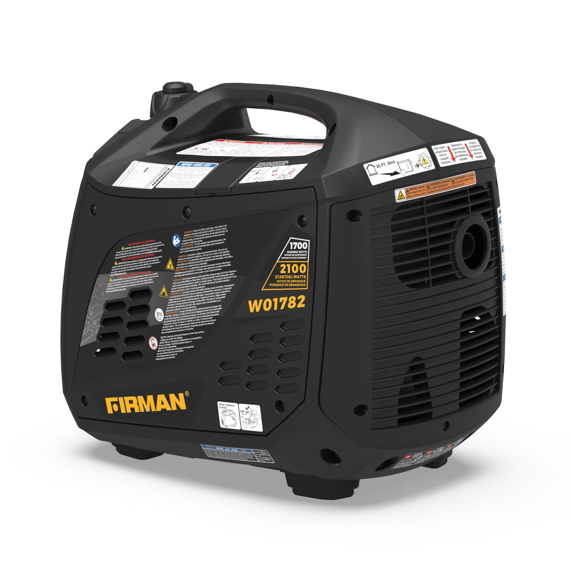 Inverter Portable Generator 2100W Recoil Start