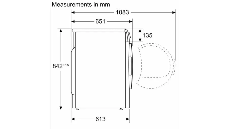 Bosch 220 volt Dryer ATN83201GB 8 KG Electric Clothes Dryer 220v 240 volt 50 hz