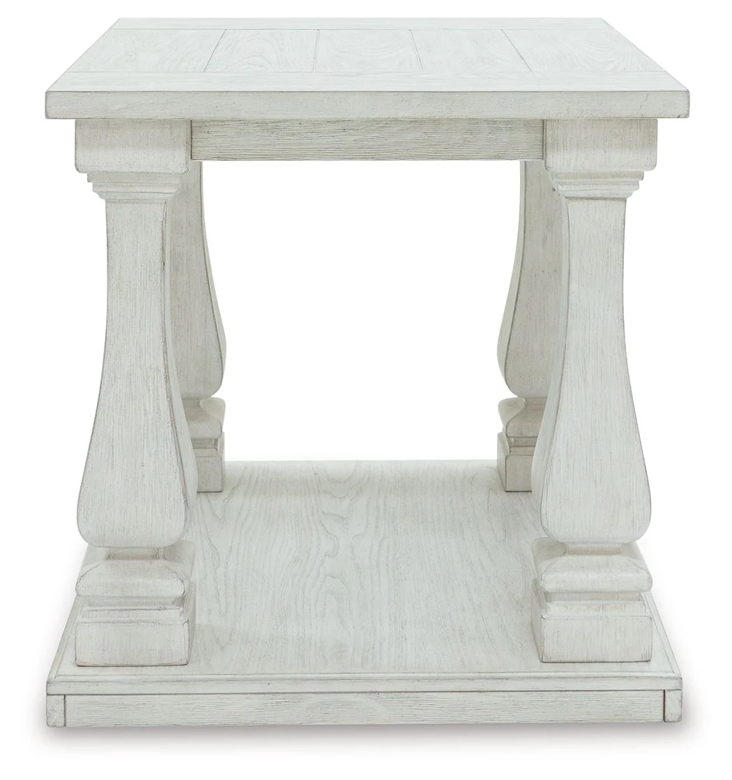 Arlendyne - Rectangular End Table - Antique White