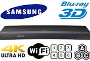 Samsung UBD-K8500 Region Free Blu-Ray Player with 4k Ultra-HD Resolution