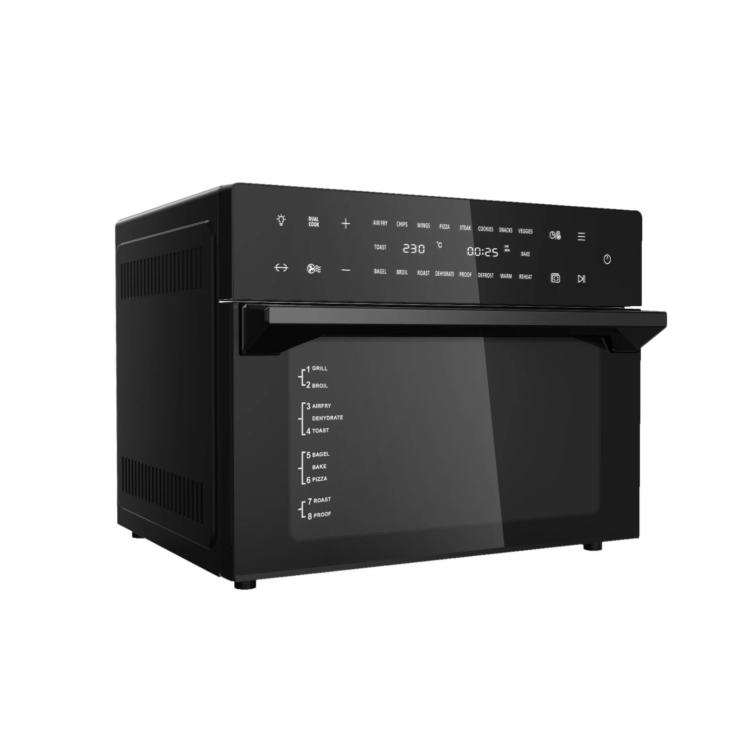 30L Digital Multi-Function Air Fryer Oven, 1800W, >230°C