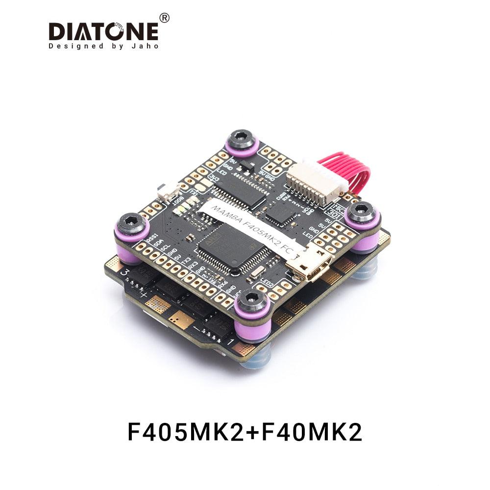 Diatone MAMBA F405MK2 Betaflight Flight Controller - F40MK2 40A 3-6S DSHOT600 FPV Racing Brushless ESC for RC Drone Mini Quad FPV Drone