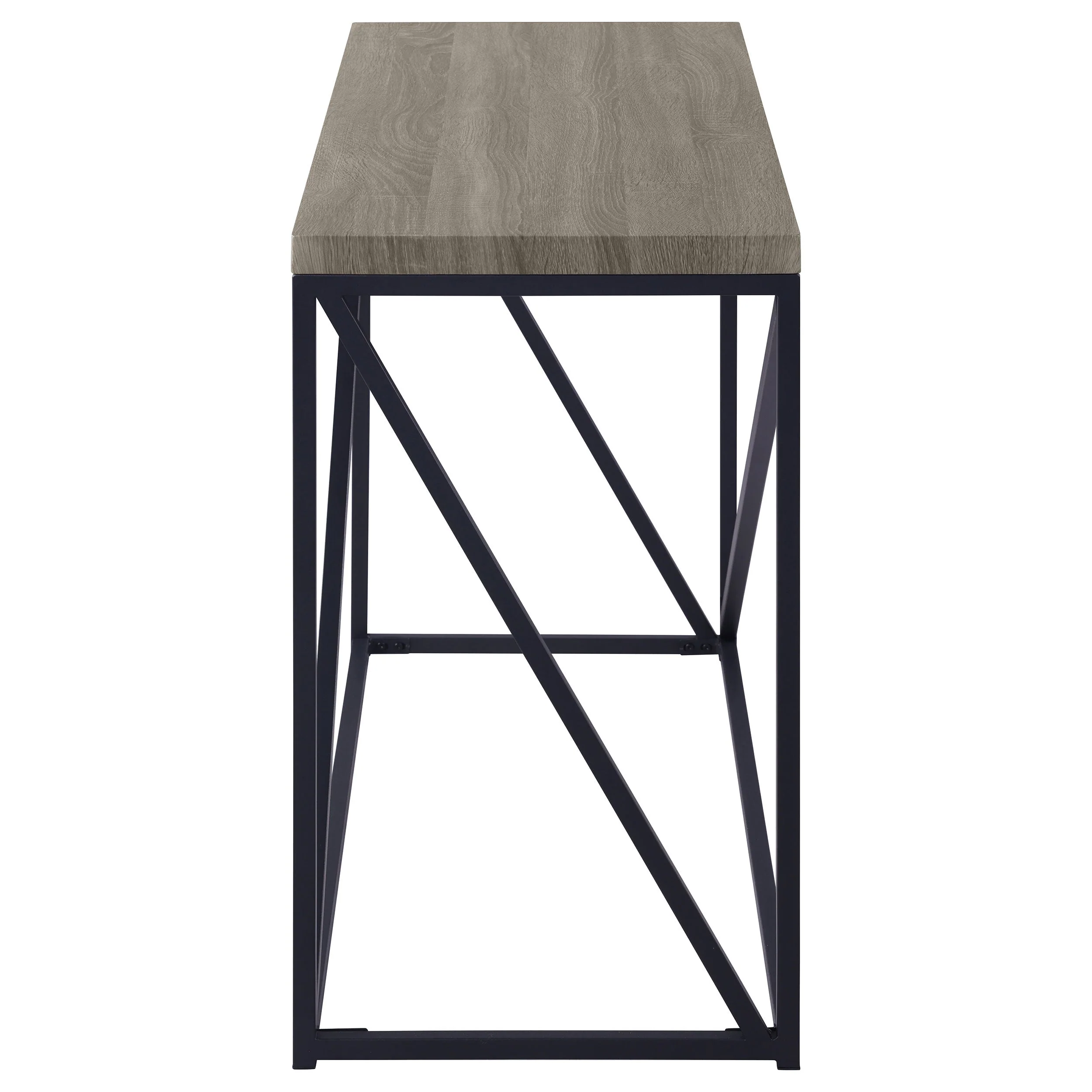 Birdie Rectangular Entryway Console Table Sonoma Grey