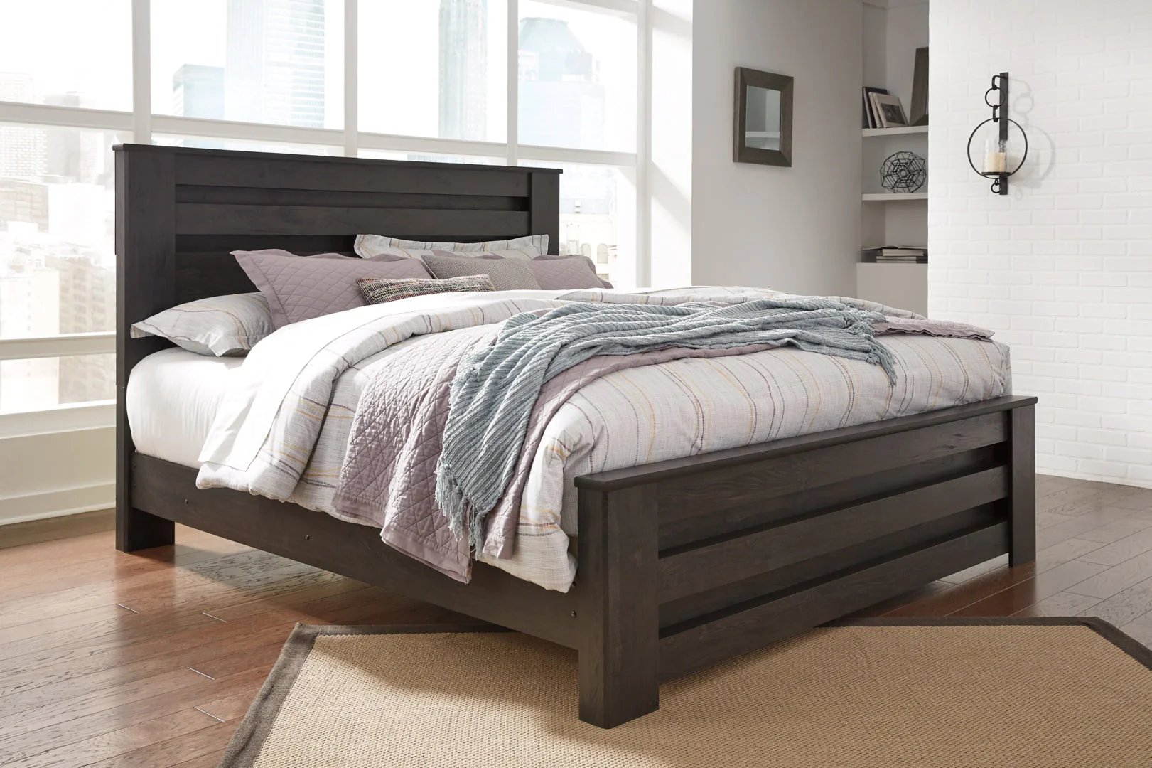Brinxton Grey Panel Bedroom Set
