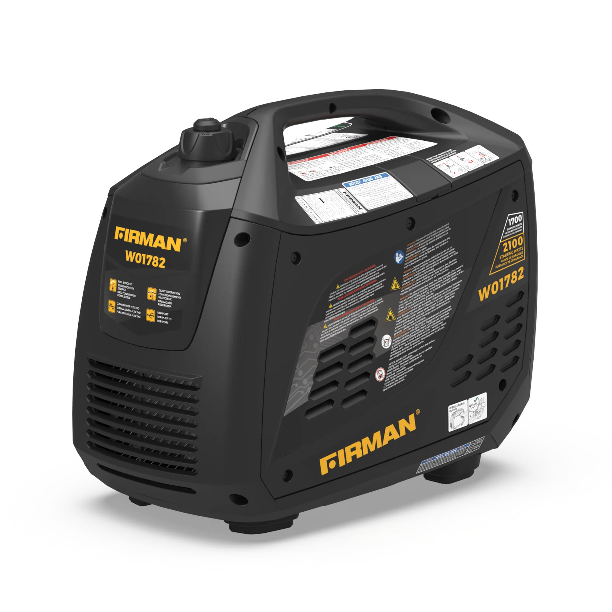 Inverter Portable Generator 2100W Recoil Start