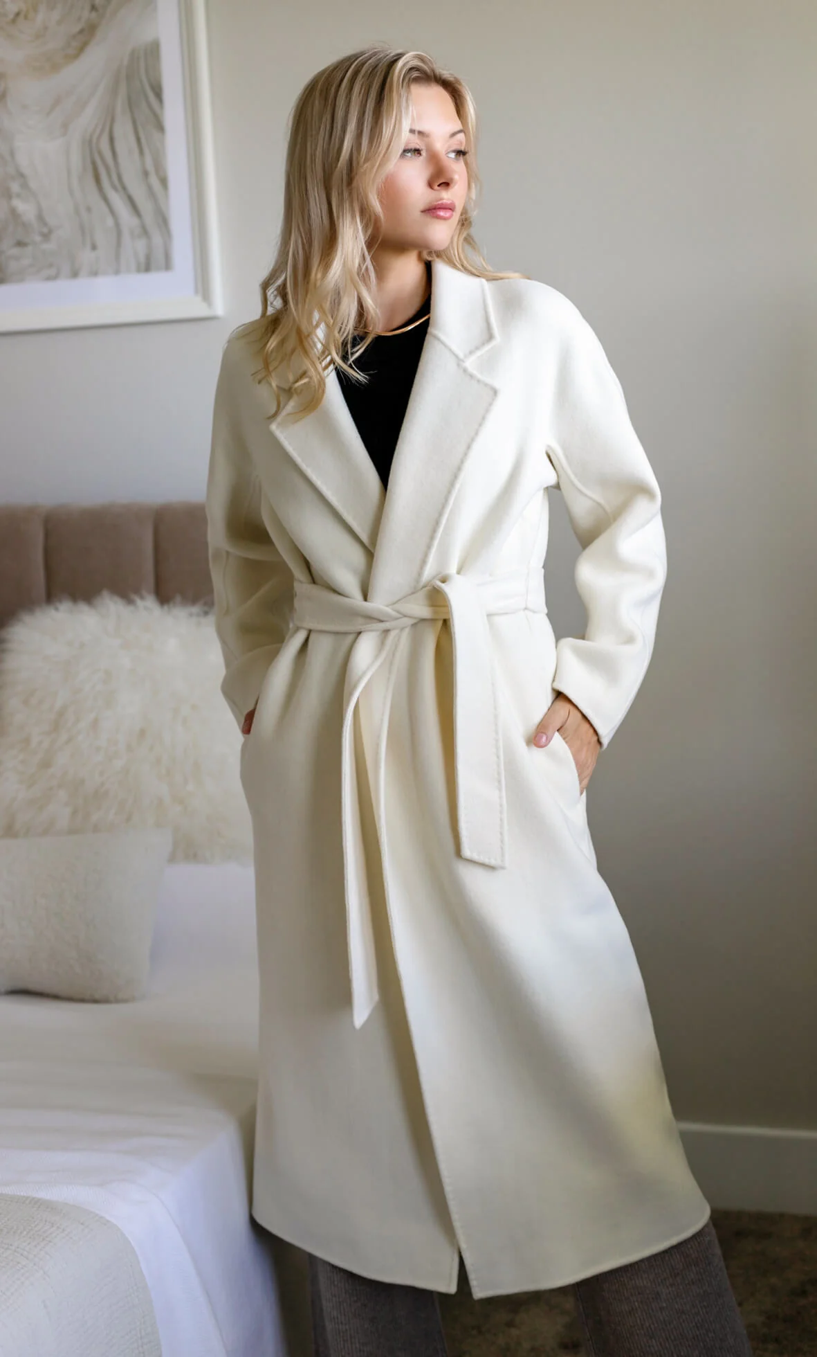 Marcella Cashmere Overcoat