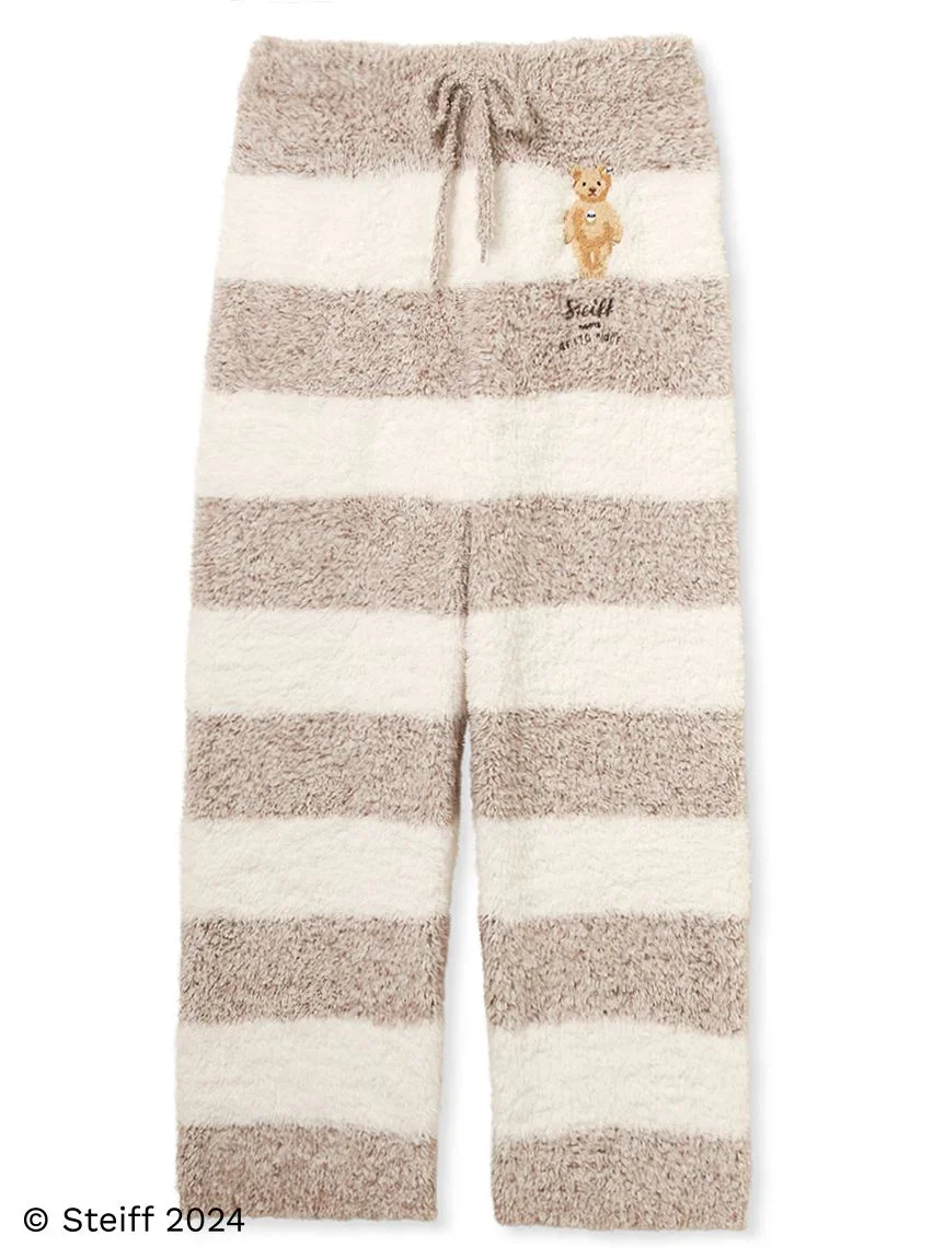 [Steiff] Mens Gelato 2 Border Fuzzy Pajama Pants