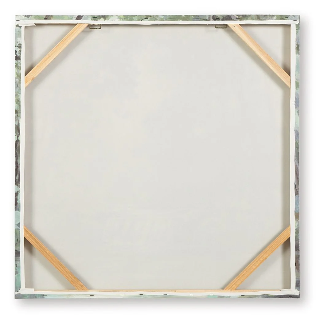 Evermaddick - Wall Art - Green / Gray / White
