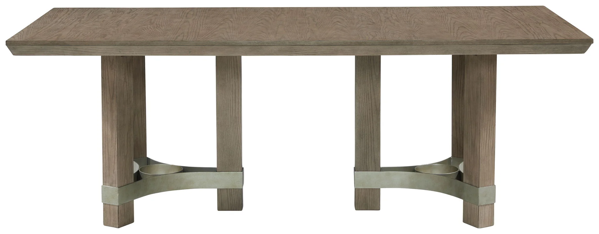 Chrestner - Rectangular Dining Room Table - Gray