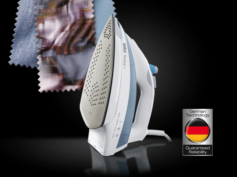 Braun TS 725 TexStyle 7 Steam Iron 220 Volts 50 Hertz