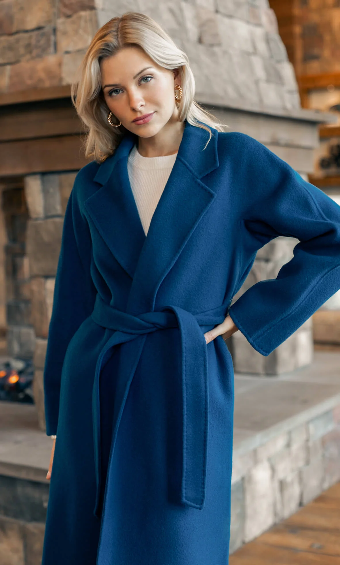 Marcella Cashmere Overcoat