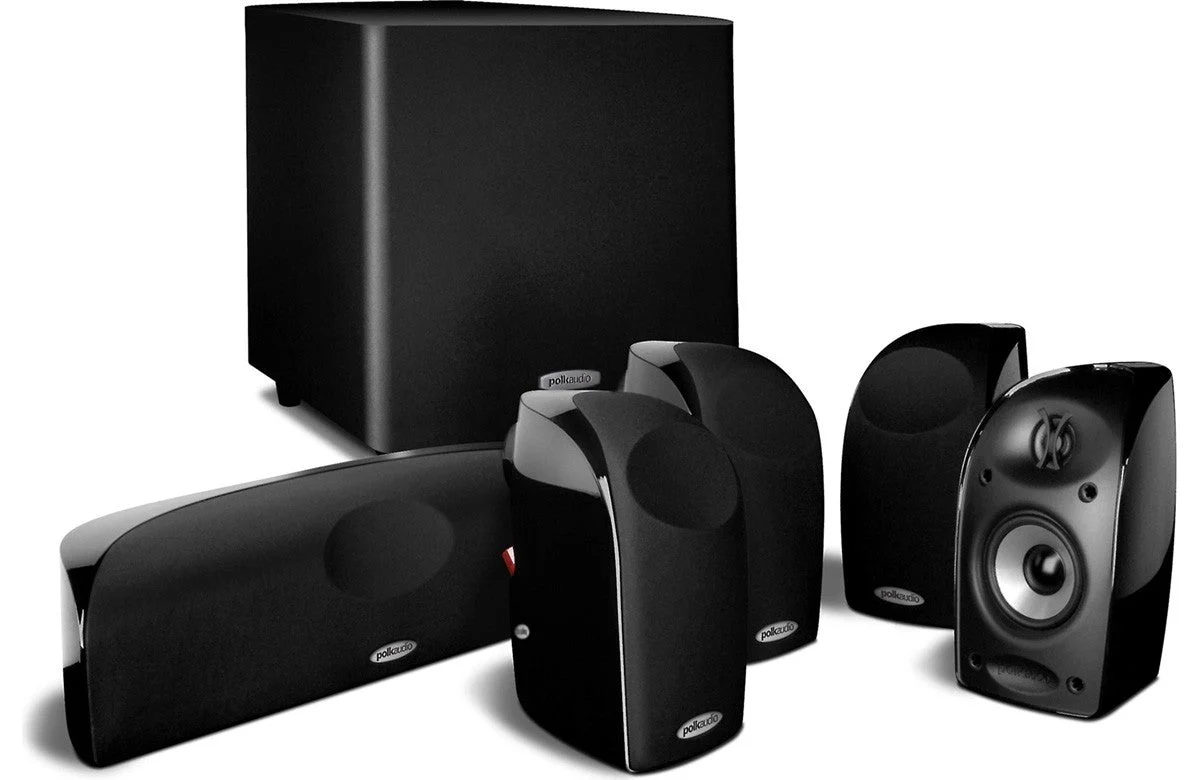 Polk Audio TL1600 Home Theater System Blu-ray & Receiver Combo Package